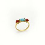 Turquoise-agate-ring
